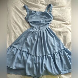 SHEIN blue dress